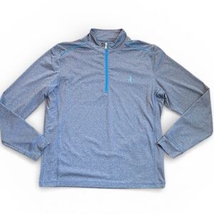 Johnnie-O Lammie 1/4 Zip Prep-Formance Pullover Men’s M Medium Blue
